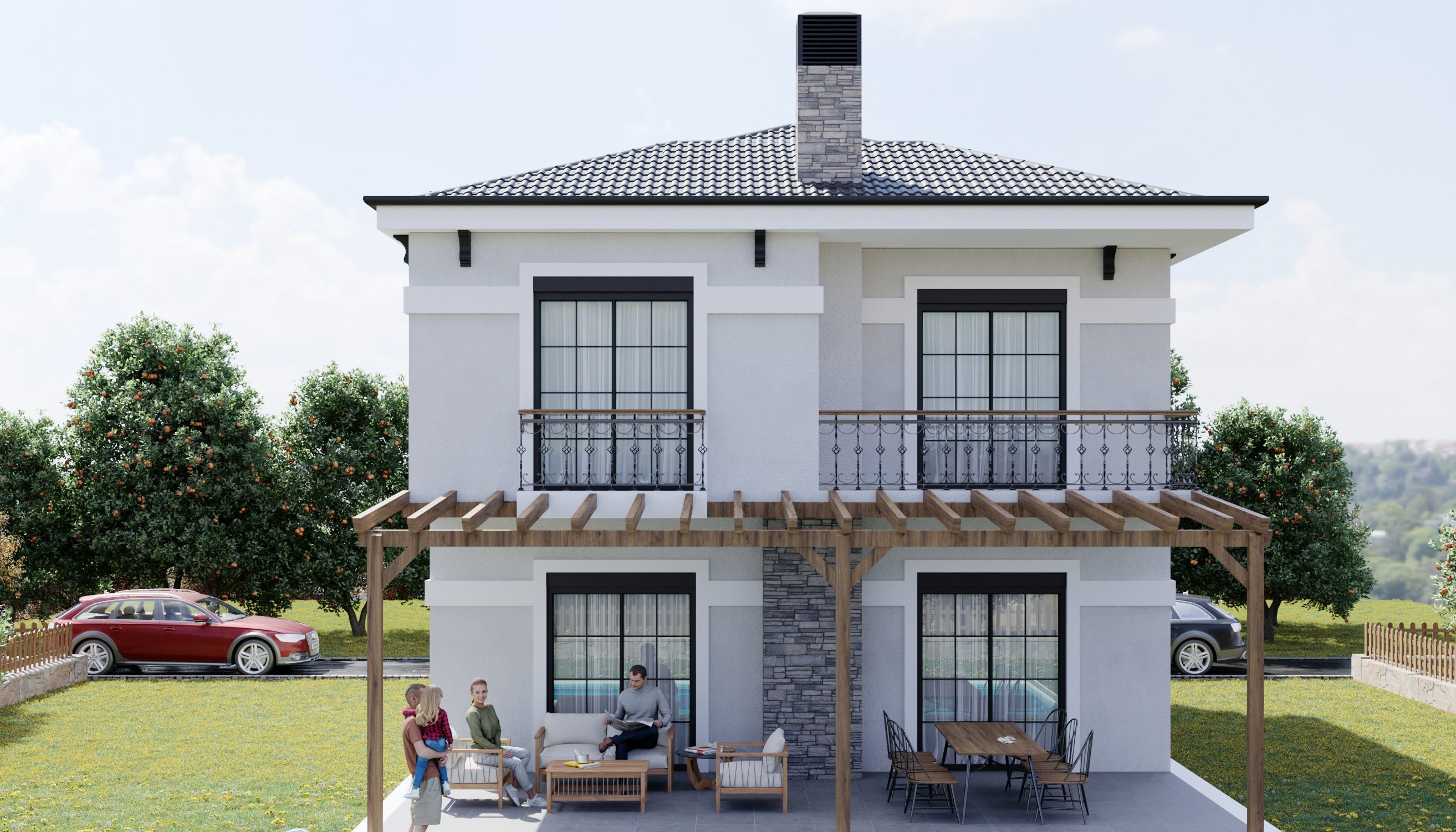 Villa Bahçeli Yaşam Ahmetli  - Detay 4