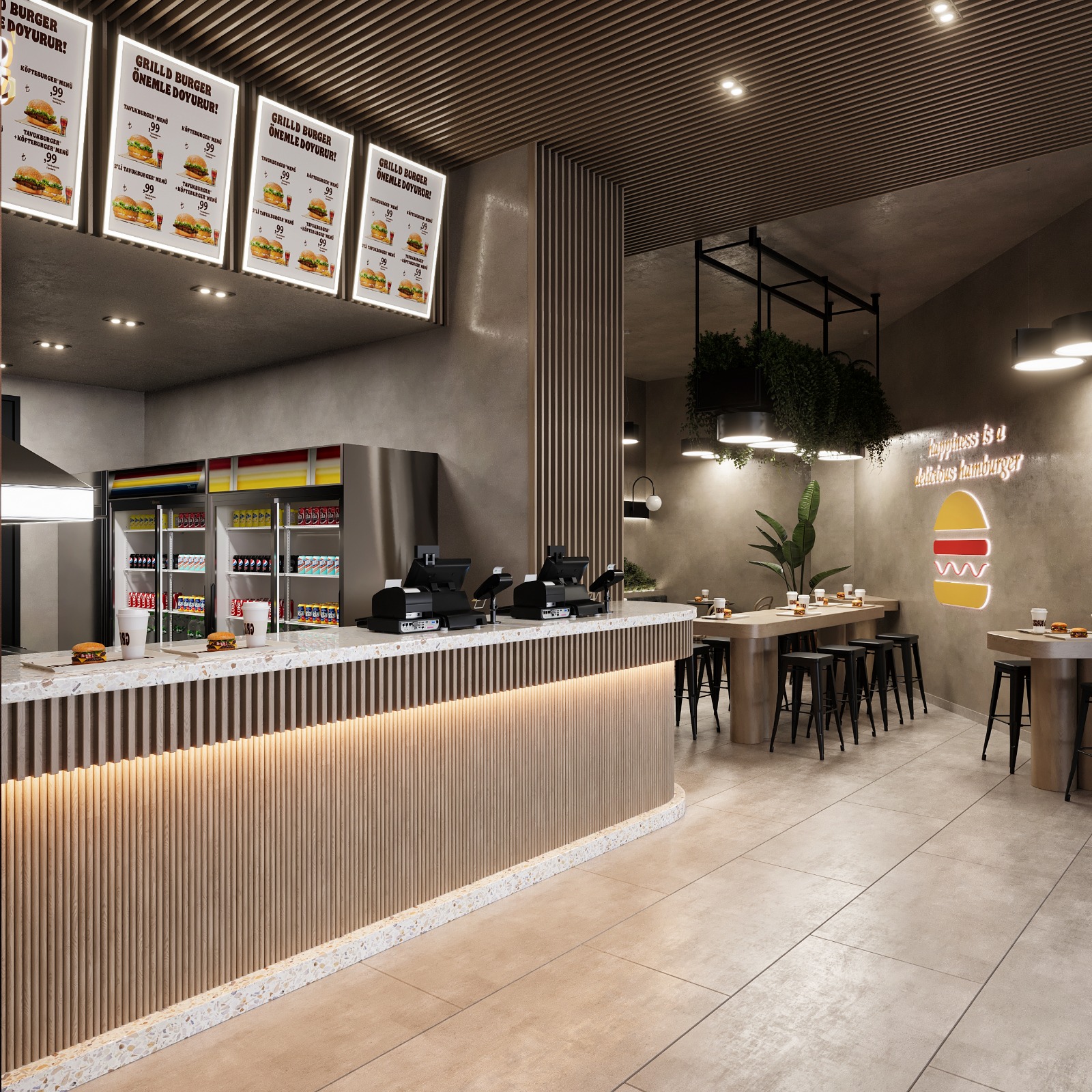 Restoran Grild Burger İst Marina  - Detay 3